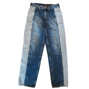(SOLD)Lee Two-Tone Blue Relaxed Jeans 27 modern vintage